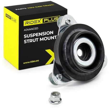 RIDEX PLUS 1180S0422P Federbeinstützlager Vorne Kompatibel mit RENAULT Clio 3 Schrägheck BR0/1, CR0/1 543259539R 543A02310R