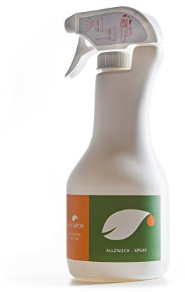 Sprühflasche mit Sprühkopf für BIO Allzweckreiniger von Uni Sapon - 500 ml - wiederbefüllbar