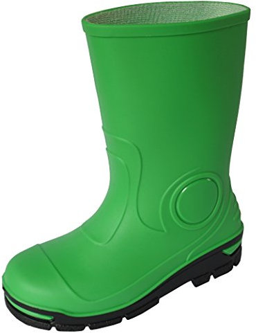 Stivali da Pioggia per Bambini Stivalletti di goma Verde 33/34