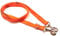 25mm Police Style Dog Training Leads Obedience Control Leash Multi-Functional Double Ended In Cushioned Webbing (Orange, 8ft (2.4m) Long)