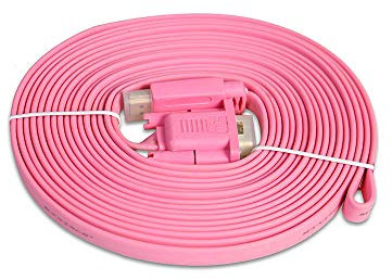 Vetrineinrete® Cavo prolunga da hdmi vga 3 5 e 10 metri adattatore monitor pc televisore risoluzione 1080p connettore oro (5 metri) G36