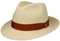Mayser Albenga Panama Bogarthut Panamahut Strohhut Sommerhut Sonnenhut Herren - Made in The EU mit Ripsband, Ripsband Sommer Frühling-Sommer - 54 cm Natur-rost