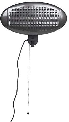 Haushalt Inernational BUVTEC Elektrischer Wand Heizstrahler 230 V, 650-2000Watt, 3 Stufen schaltbar, 50x15x36cm