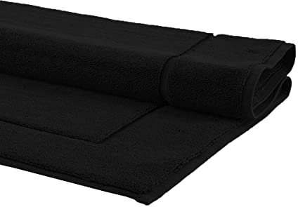 Aquanova Badteppich London Black in 60 x 60 cm