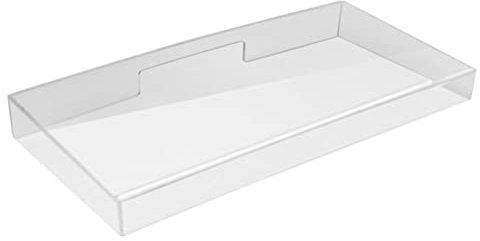 YARNOW Clear Acryl Tastaturabdeckung Dust- Proof- Tastaturabdeckung Anti- Cat- Tastaturschutz für Computer