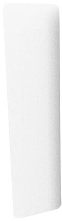 Displaypro Acrylic Door Push Plate - No Screw Holes - Frosted White - 350 x 75mm