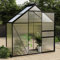 Tidyard Serra,da Giardino,per Esterno,in Alluminio e Policarbonato,190x70x202 cm,1,33 m²,Serra per Piante,Serra da Esterno,Serra in Policarbonato,Serra Grande,Serra da Giardino