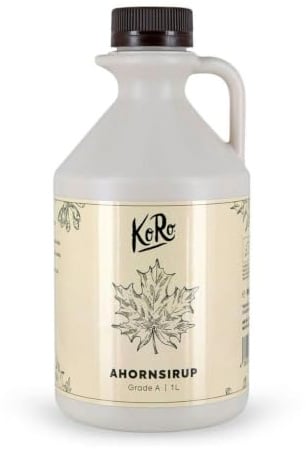 KoRo - Sciroppo d'acero grado A bio | 6 x 1 L