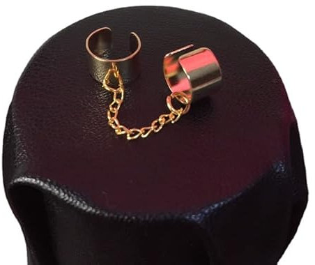 BOSWON 1:6 Golden Handschellen Metall Modell Mini für 12 Figur Gefangener Gefängnis