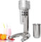 Milkshake Maker,Blenders for kitchen, 7 Adjust Speeds Electric Milkshake Maker, Stainless Steel Smoothie Ice Cream Blender, with 1L Drink Cup