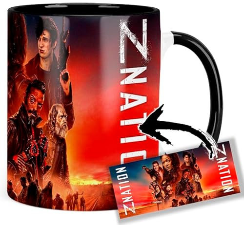 Z Nation B Tasse Innen & Henkel Schwarz Keramikbecher Mug