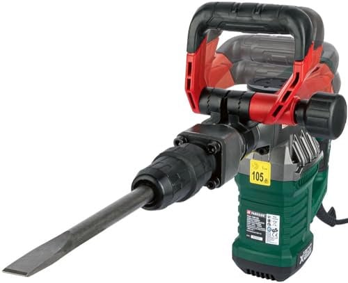 PSIDE Parkside PAH 1300 B2 - Martillo de demolición (1300 W, giratorio 360°, martillo cincelador