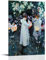 GAJUST Nelke, Lilie, Rose, Poster, Nelke, Lilie, Rose, gemalt von John Singer Sargent, ca. 188, Leinwanddruck, Kunstposter, Rahmen, 30 x 45 cm