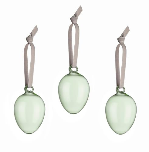 Iittala Glasei 3er Set aus Glas hergestellt, in der Farbe Grün, Höhe: 7,5 cm, 1069681