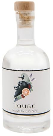 TAUBE Gin | Bavarian Dry Mini Gin | Mini Bio Gin aus Bayern (0,1 L)