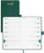 BEZEND 18-Monate Taschenkalender 2025 2026 klein (Juli 25-Dez 26), Kalender 25/26 Wochenplaner A6 1 Woche 2 Seiten mit 2 Spalten, Terminplaner 25/26 Hardcover, Waldgrün