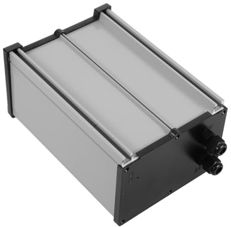 BELLIFFY Lithium Battery Storage Box Cover for Outdoor Solar Street Lights Weatherproof Plastic Enclosure