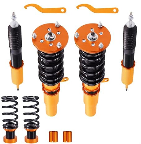 OTOZUM Kompatibel Mit Für 3er E90 E91 330i 335i 320i 320d 325i 323i 325d 330d 335d 318i 318d Gewindefahrwerk, Stoßdämpfer, Autoteile Stoßdämpfer Höheverstellbar