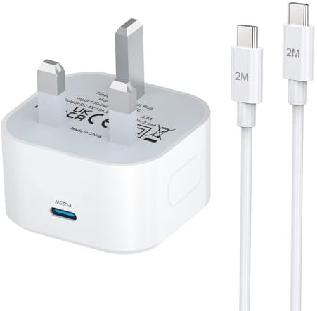 Google Pixel Fast Charger for Google Pixel 9/9 Pro/9 Pro XL/9 Pro Fold/8 Pro/8/8A/7A/7/7 Pro/6A/6/6 Pro/5/5A/4 XL/iPhone 16 15/Samsung A16 A15 A55 A34,25W C Charger Plug and Type C Charging Cable 1M