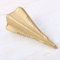 Diamond Shape 1.8KG Heavy Steel Wood Splitting Wedge 4 Way Log Splitter for Less Effort Manual Maul Log Splitting