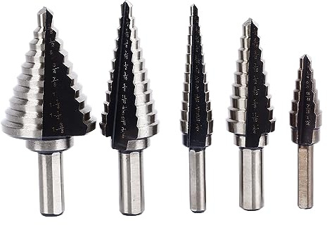 Multifunktionales und wiederverwendbares Bohrer-Set mit hoher Präzision aus Stahllegierung, Holz, Metall