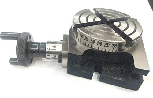 Rotary Table 3 inch - 75mm Horizontal & Vertical Model- Milling Machine 4 slots (I)