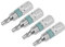 sourcing map 4pcs 25mm Long 1/4 Hex Shank T10 Security Torx High Quantity Screwdriver Bits S2 High Alloy Steel
