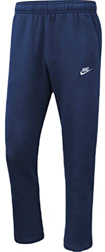 Nike Herren Sportswear Club Fleece Jogginghose, Midnight Navy/Midnight Navy/White, M
