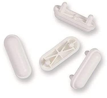 PARACOLPI H 12 x 47 x 17 mm. 4 Pz. COPRIVASO SEDILE WC GOMMINI COPRIWATER FRIGES