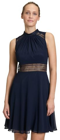 Vera Mont Damen Cocktailkleid mit Spitzeneinsatz