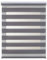 Tende a rullo per interni Giorno Notte avvolgibile Doppio strato Tessuto elegante per porta e finestra. Offrono un'adattabilità alla luminosità STORESDECO Argento 140x180 cm (Larghezza x Altezza)