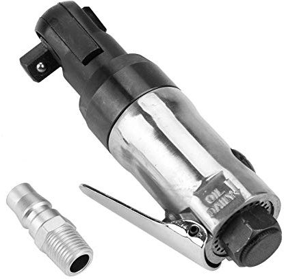 Nikou Llave de trinquete neumática - llave mecánica Control de palanca Llave de vástago recto de accionamiento cuadrado Herramienta profesional Buen rendimiento mecánico(1/4)