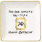 The One Where You Turn 30 Happy Birthday- Funny 30th Birthday Gift for Women,Her,Best Friend,Coworker -Turn Thirty Gift-Ceramic Jewelry Holder Ring Dish Trinket Box Tray-Friends TV Show