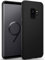 Verco Kompatibel mit Samsung Galaxy S9 Hülle, Matte Rückschale Schutzhülle für Samsung S9 Case Silikon Handyhülle - Schwarz