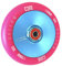 Core Hex Hollow Stunt-Scooter Rolle 110mm I Kinder I Trick I Tret I Roller I Rollen I Rad I Ersatz I Wheel (Hollow V2 Hellblau/PU Pink)
