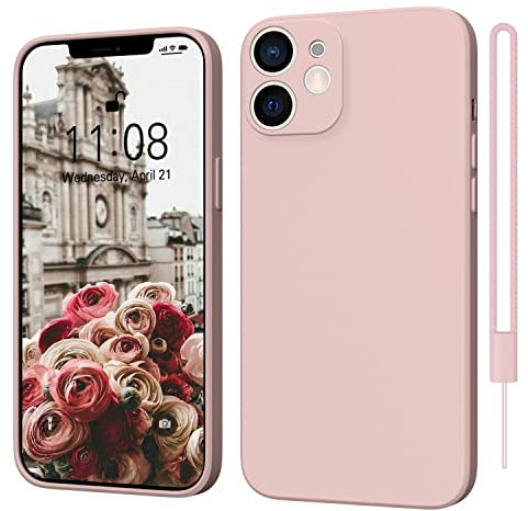 ORDA for iPhone 11 case Silicone 6.1 for iPhone 11 2019 Soft Gel Rubber Cover Ultra Slim case Anti-Scratch Compatible with iPhone 11 cover Pink