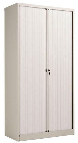 Horison Industries Garage Storage Cabinet 1985x1000x470mm 2 Doors, Metal Lockable Cabinet, Metal Cupboard with Doors, Office Storage Cabinets with Lock for Utility Room, Heavy Duty Cupboards