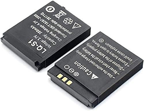 LQ S1 Rechargeable Smart Battery 3.7v 380mah Li ION Polymer Battery For Smart.2pcs