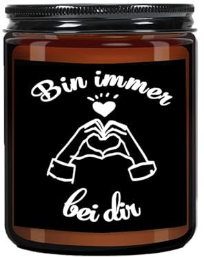 Beste Freundin Geschenke - Lavendel Duftkerze Geschenk für Freundin - Geschenk Freundin Geburtstag - Geschenke für Frauen, Mädchen, Frau, Freundin, Schwester, Kollegin zum Geburtstag Weihnachten