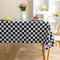 KLUOT Tischdecken PVC 80x120cm wasserfeste tischdecke abwaschbare tischdecken Outdoor Gartentisch Terrasse Tischtuch