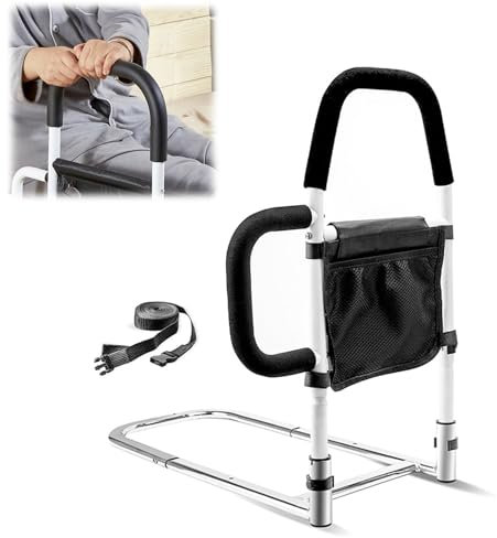 Kamanan Sbarre per Letto Anziani, Barriere Letto per Anziani,Parapetto Letti per Adulti Disabili,Aiutare Disabili a Stare In Piedi,Adatte a Tutti i Letti