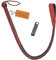 Frusta da 3 Piedi / 0,90 Metri Frusta in Pelle di Vacchetta 16 trecce Frusta a Due Code con pagaia Frusta equestre Intrecciata Coda di Drago Flogger Frustino da Equitazione