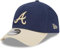 New Era A-Frame 9Forty Cap Moleskin Atlanta Braves Navy