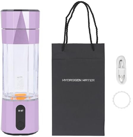 TYCIONG Wasserstoff-Wasser Flasche Tragbarer Wasser Becher 6000 Bis 8000 PPB-Elektrolyse Intelligente Wasserstoff Reiche Wasser Tasse Flasche Lebensmittel-Wasserstoff-Produktions Flasche