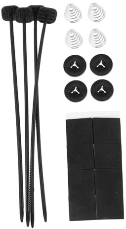 GRADENEVE 1 Set Radiator Fan Mounting Kit Universal Electric Fan Installation Accessories for Cars Cooler Radiator Fan Tie and Transmission Cooler Fan Tie Included
