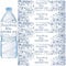 Jollyboom 52pcs Something Blue Before I Do Bridal Shower Water Bottle Labels, Something Blue Bridal Shower Water Bottle Stickers Blue Floral Wraps Sticker Bachelorette Wedding Engagement Party Favors