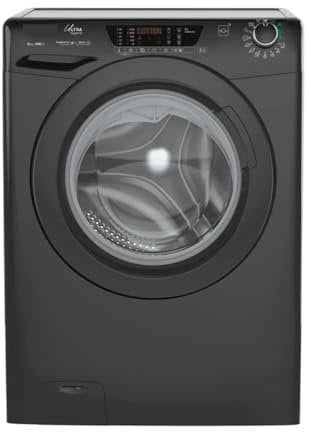 HES14124TWMBB - Lavatrice da 12 kg, 1400 giri, Caricamento Frontale, Classe energetica A