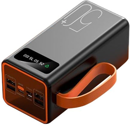 Banque d'énergie solaire – Chargeur solaire | Batterie externe portable à charge rapide | Batterie externe longue durée pour le camping et la randonnée