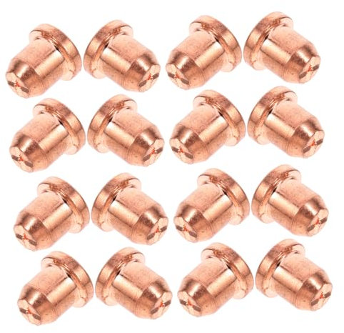Zerodeko 20stücke Schneidspitze Kupferdüse Ersatz Für Schneidemaschine Mit Schleppschutz Für Effizientes Schneiden Und Verbrauchsmaterial Für Langzeitgebrauch