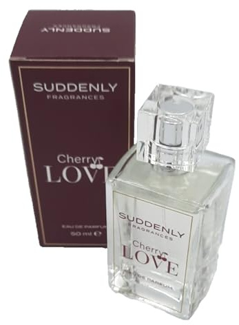 Suddenly Cherry Love Eau de Parfum für Damen, Natürlicher Spray, 50ml